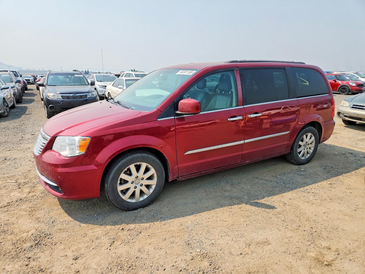2016 Chrysler Town & Country Touring, VIN 2C4RC1BG2GR111793 — Обычный износ
