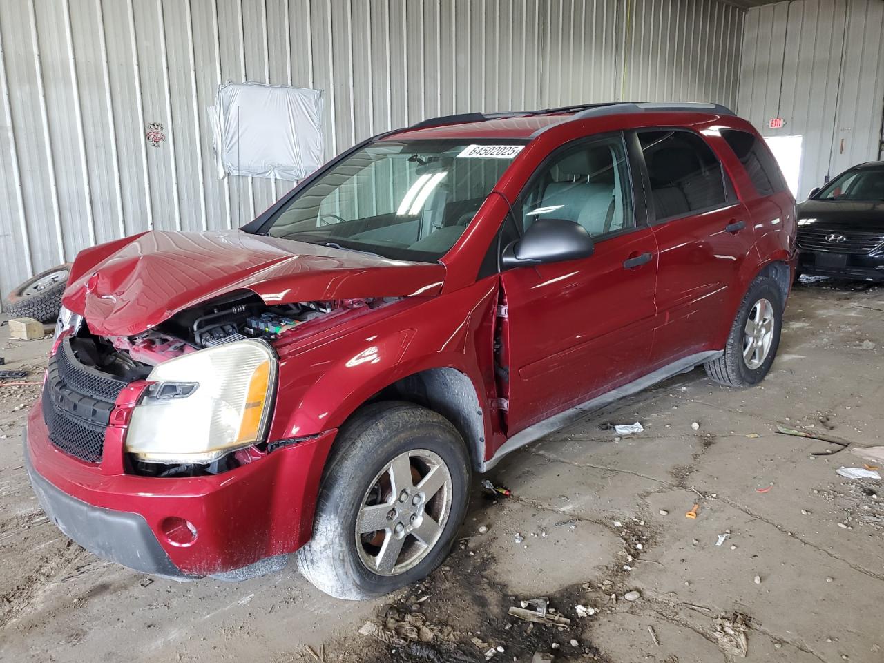 2005 Chevrolet Equinox LS, VIN 2CNDL23F456082054 — Front end