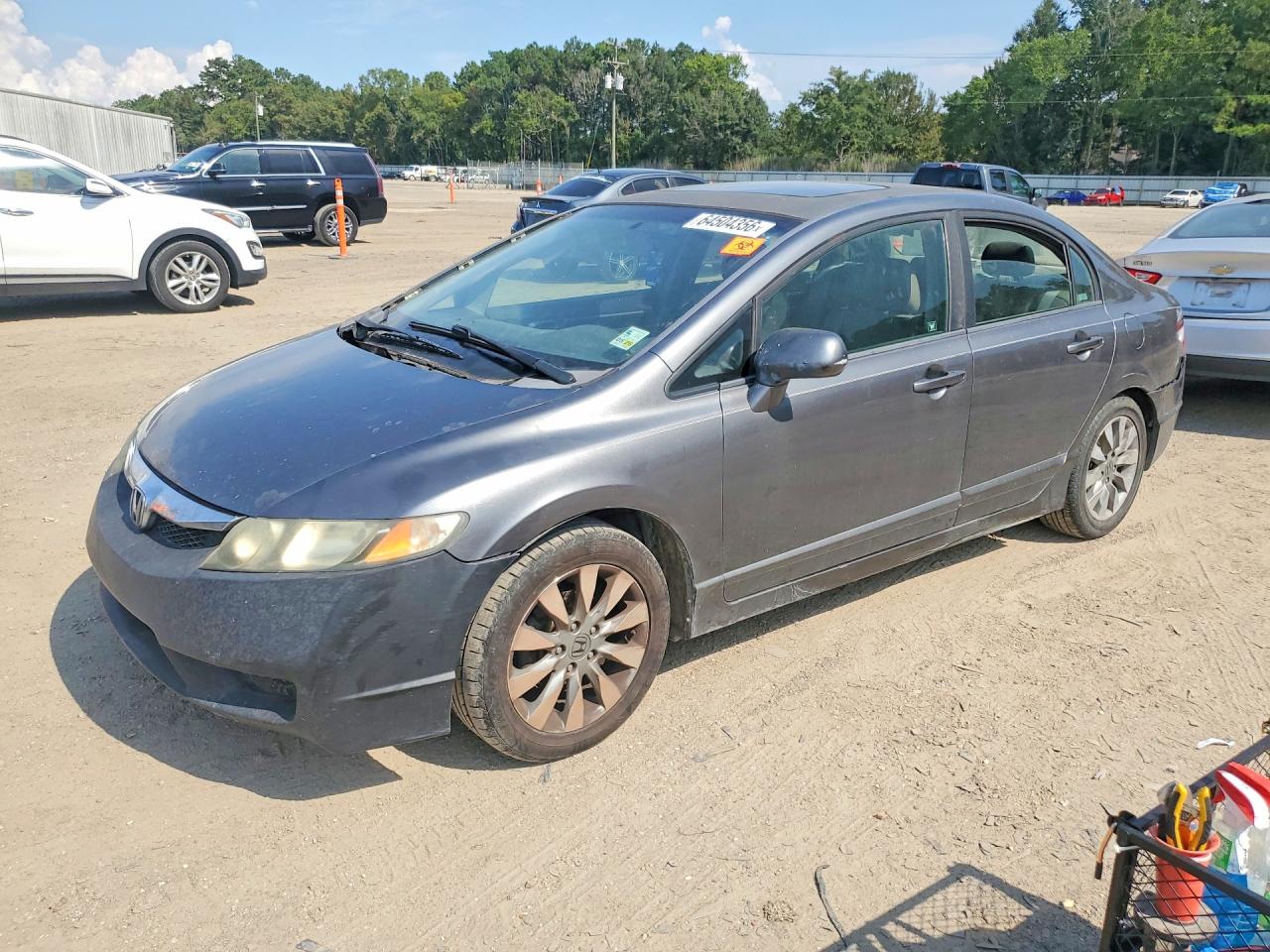 2009 Honda Civic EX-L, VIN 2HGFA16989H530245 — Зад