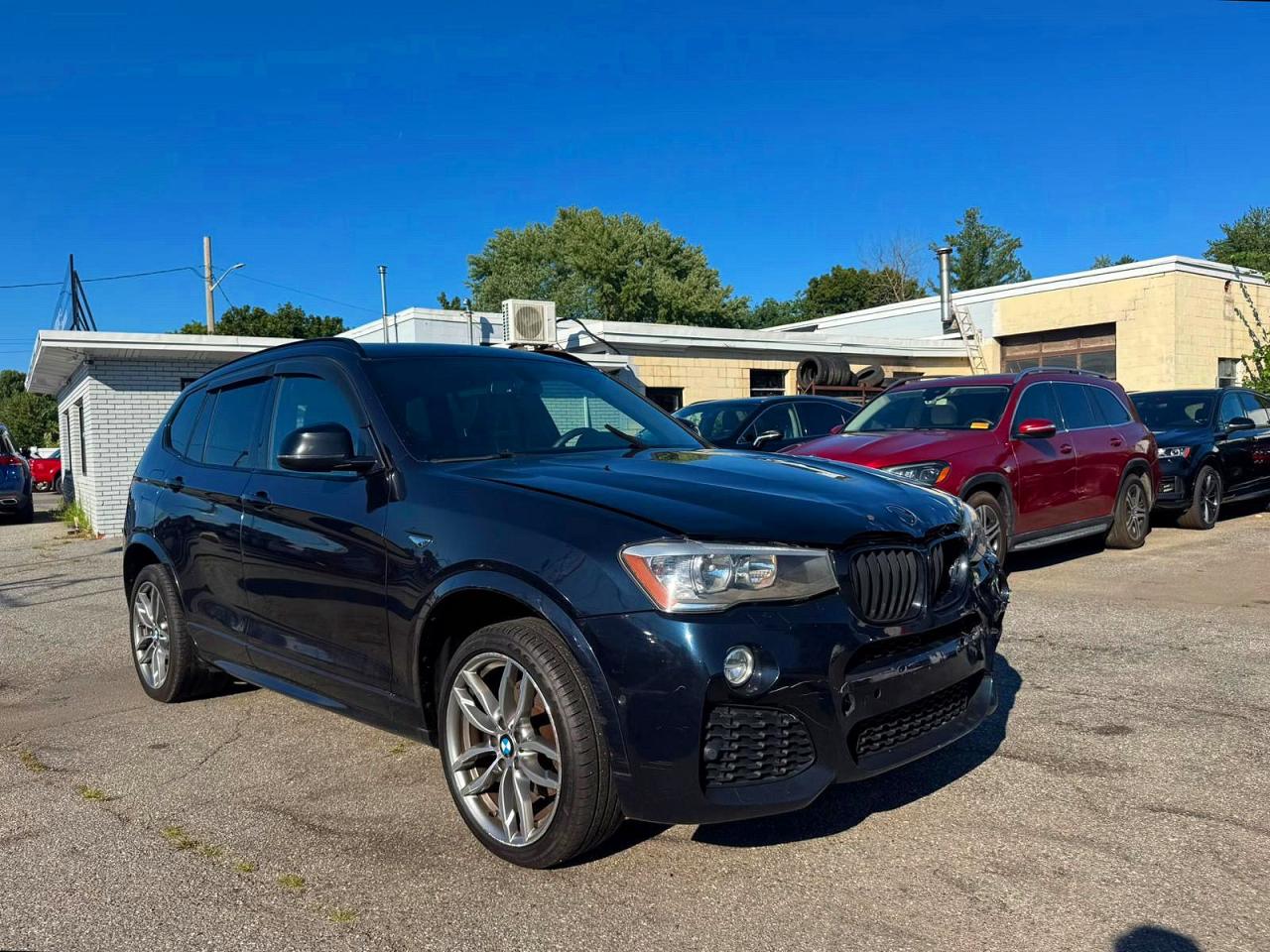 2017 BMW X3 xDrive28i, VIN 5UXWX9C37H0W79730 — Обычный износ