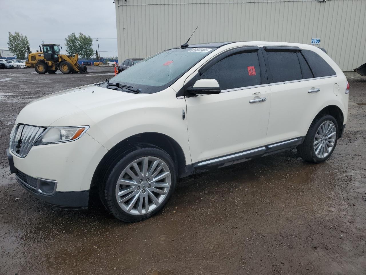 2012 Lincoln MKX, VIN 2LMDJ8JK0CBL11170 — Vandalism
