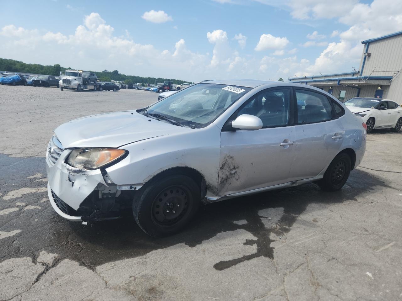 2010 Hyundai Elantra GLS, VIN KMHDU4AD3AU904333 — Front end