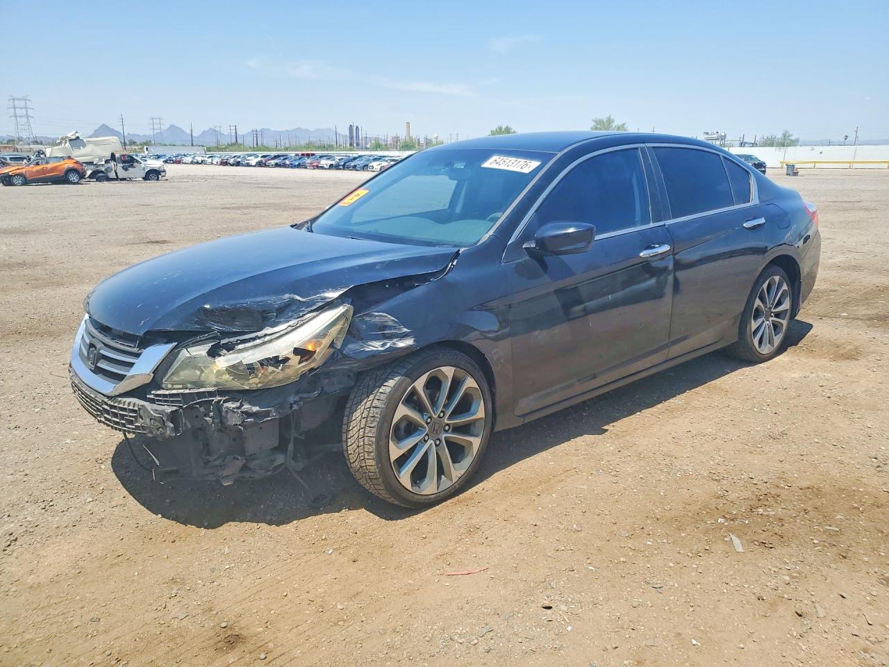 2013 Honda Accord LX, VIN 1HGCR2F37DA235982 — Undercarriage
