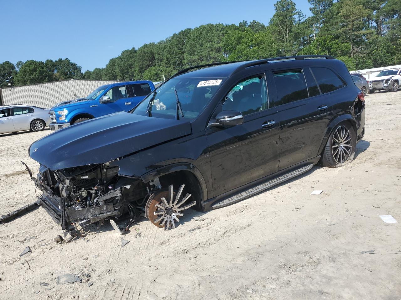2024 Mercedes-Benz GLS 580, VIN 4JGFF8FE4RB187380 — Auction photo