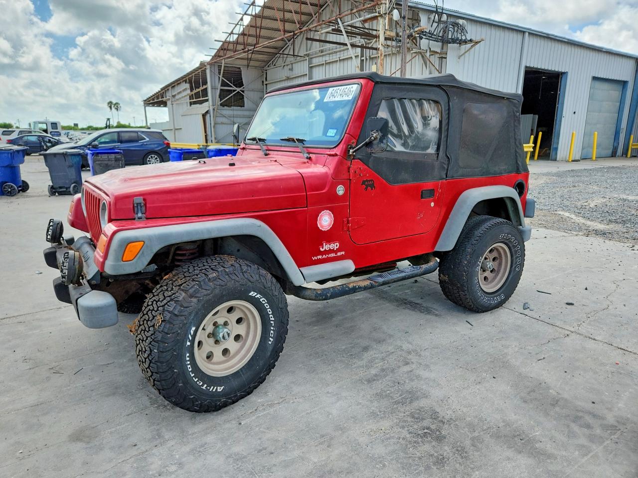 2005 Jeep Wrangler SE, VIN 1J4FA29S35P354868 — Механическое