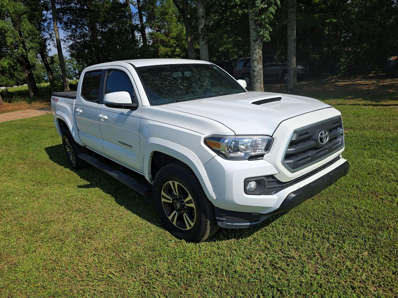 2017 Toyota Tacoma SR5, VIN 5TFCZ5AN2HX076803 — Мелкие вмятины и царапины