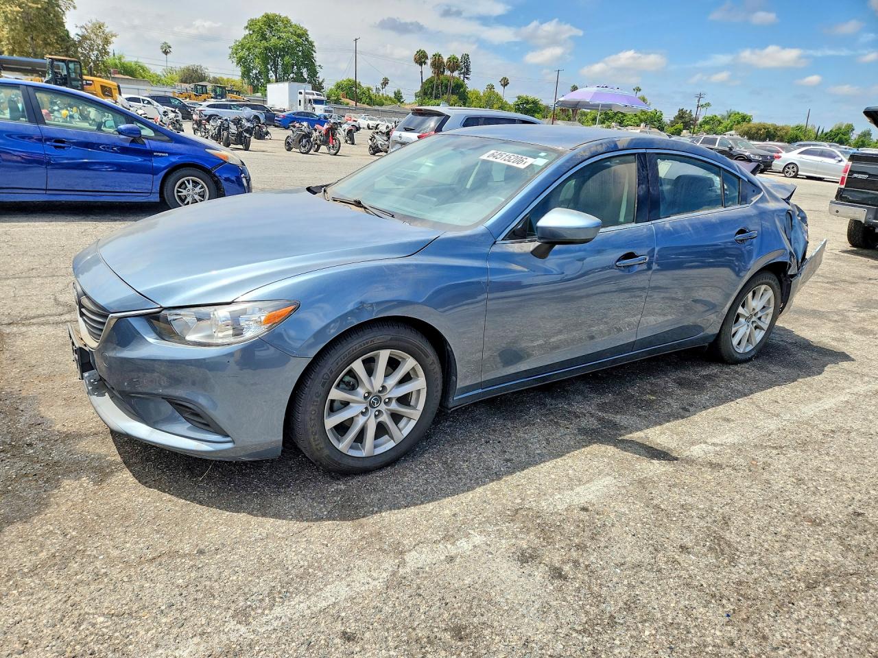 2016 Mazda 6 i Sport, VIN JM1GJ1U59G1415197 — Зад