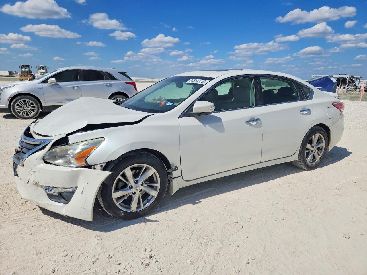 2013 Nissan Altima S, VIN 1N4AL3AP9DN553625 — Front end