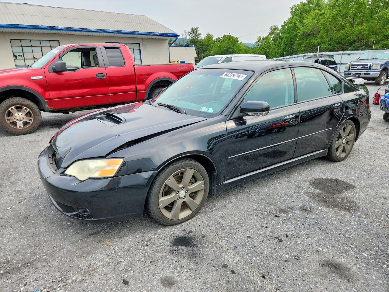 2007 Subaru Legacy GT Limited, VIN 4S3BL676874209115 — Перед