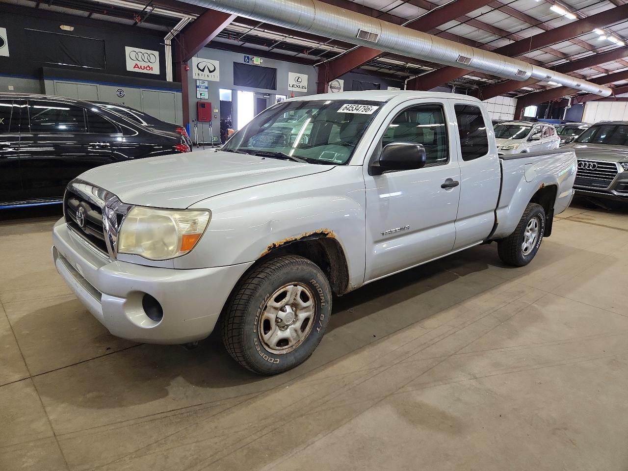 2007 Toyota Tacoma, VIN 5TETX22N67Z459637 — Rear end