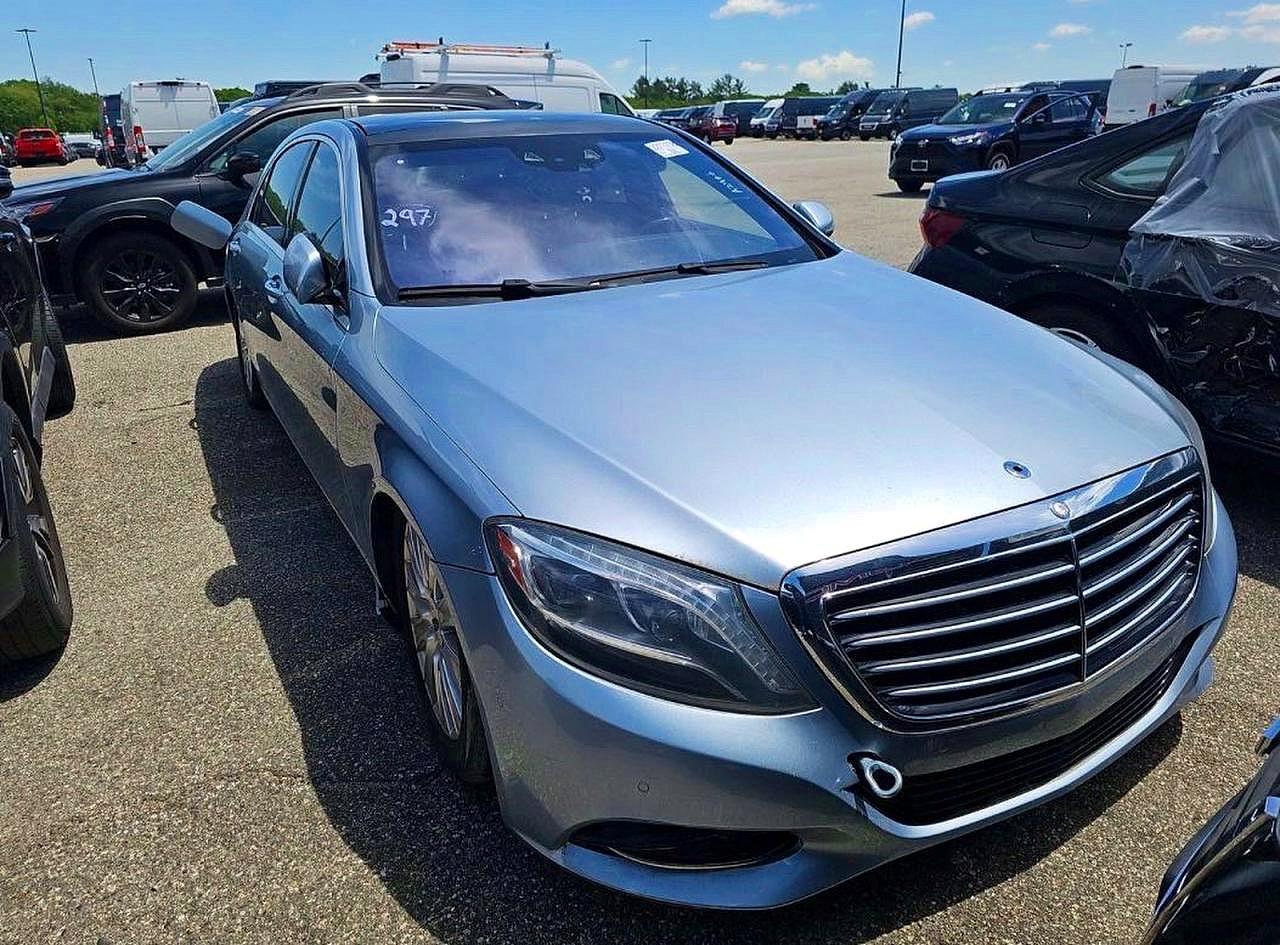 2014 Mercedes-Benz S 550, VIN WDDUG8FB3EA034929 — Мелкие вмятины и царапины