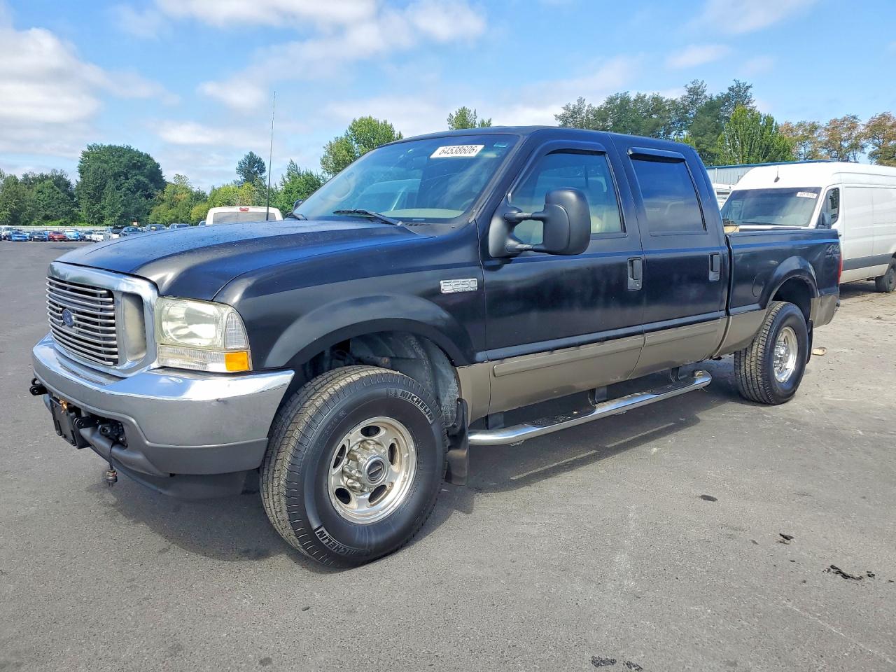 2002 Ford F-250 XL, VIN 1FTNW21F62EC68477 — Зад