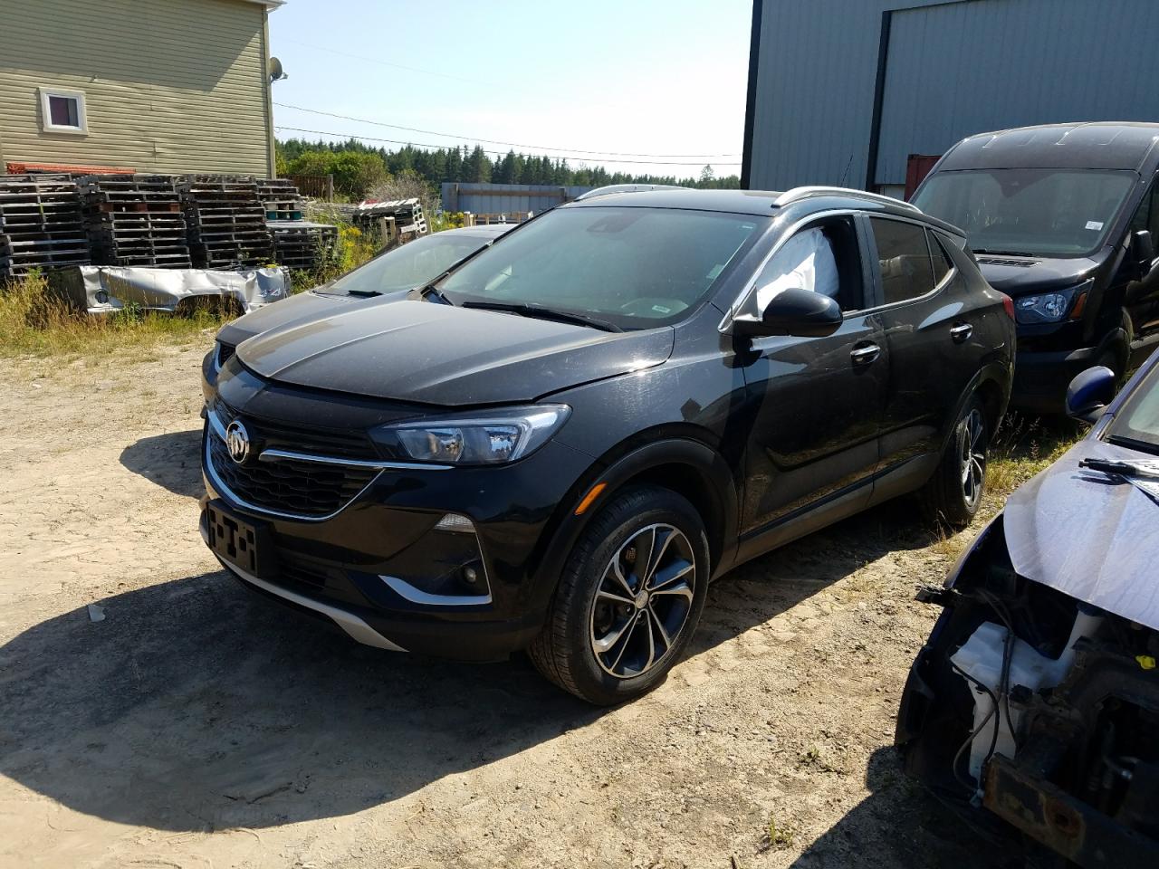 2021 Buick Encore GX Select, VIN KL4MMESL4MB170263 — Rear end