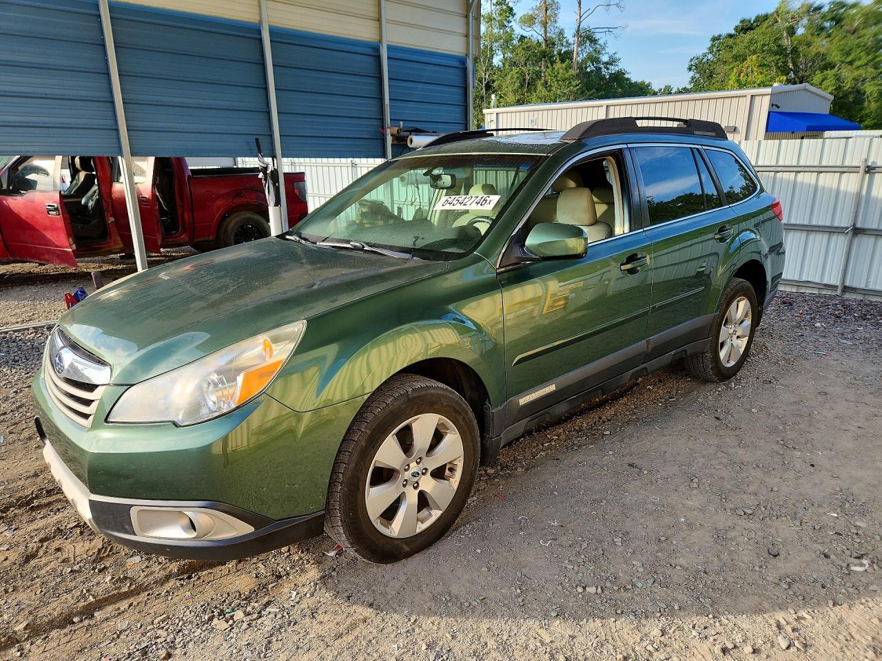 2012 Subaru Outback Limited, VIN 4S4BRBKC3C3298236 — Minor dents and scratches