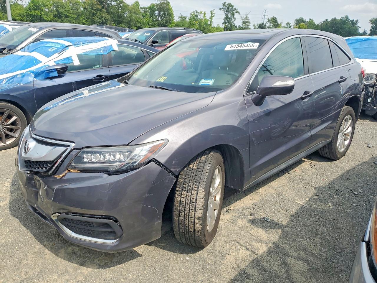 2018 Acura RDX Technology, VIN 5J8TB4H52JL014272 — Front end