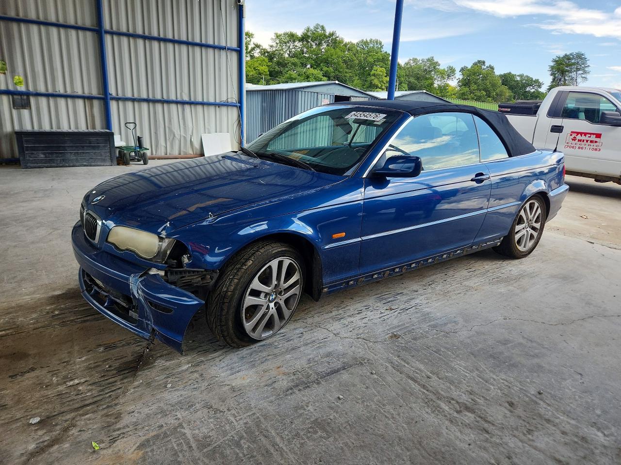 2002 BMW 3 Series 330Ci, VIN WBABS53492JU90558 — Опрокидывание