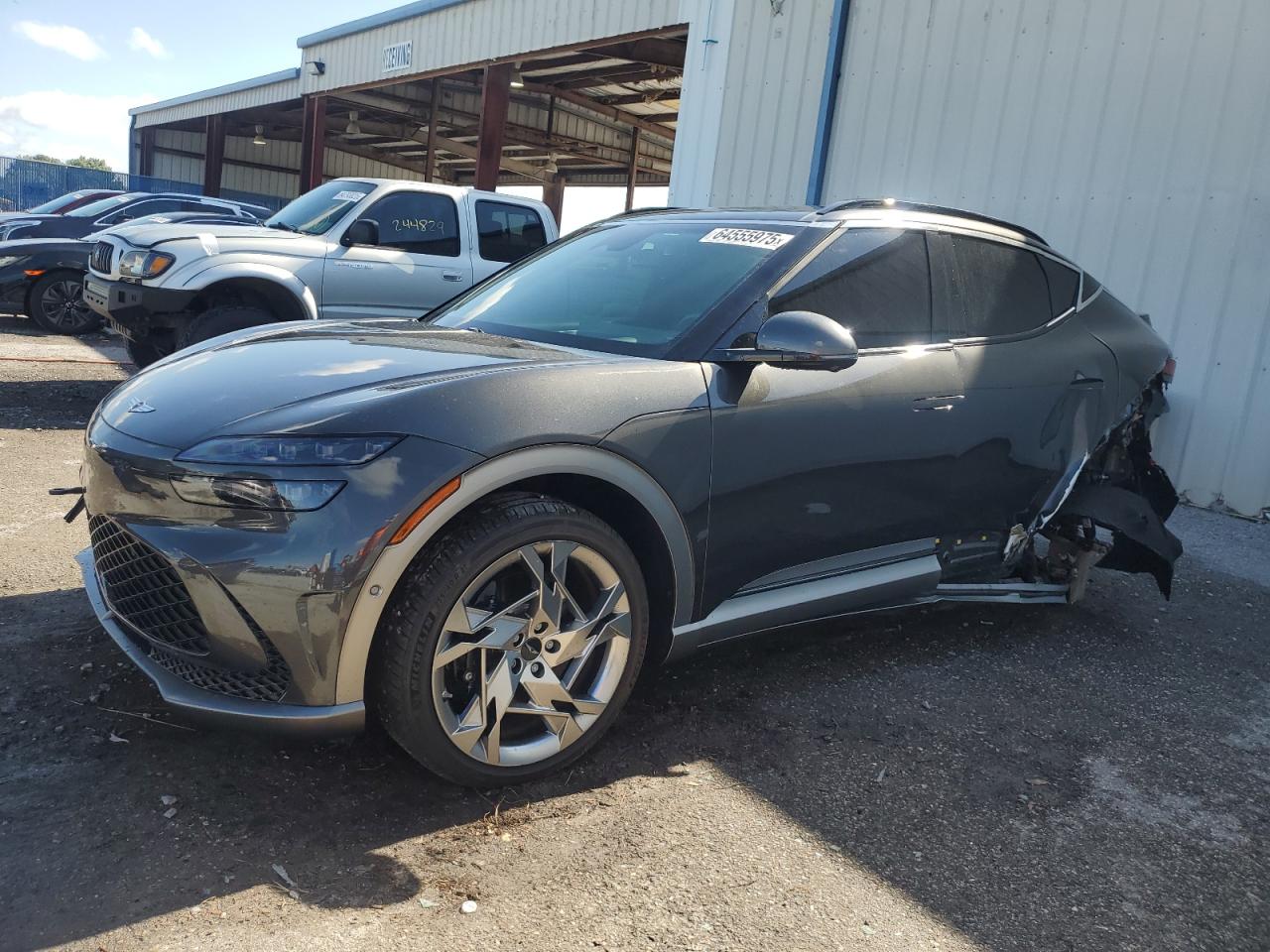 2024 Genesis GV60 Performance, VIN KMUKEDSB9RU019164 — Side