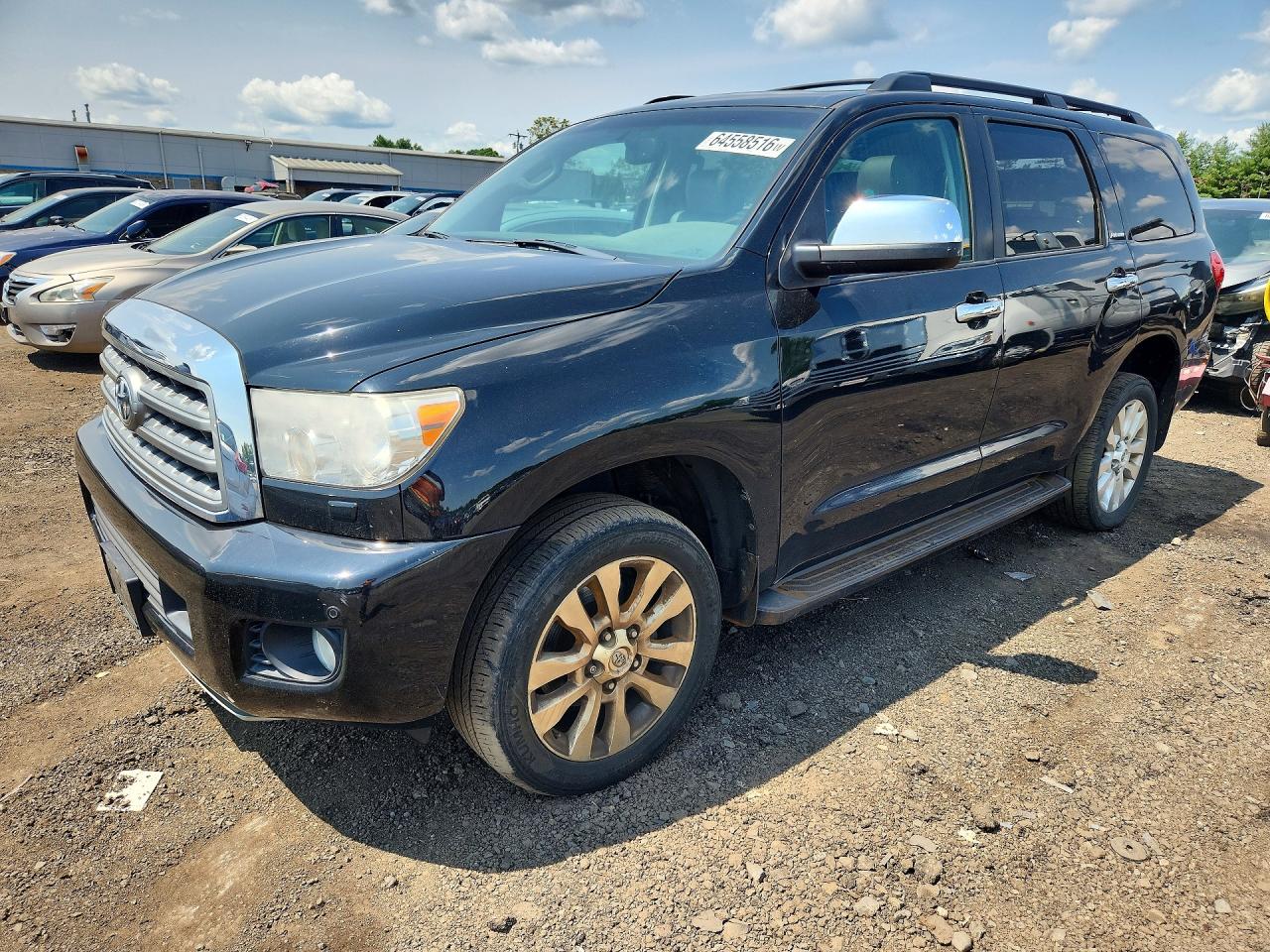 2012 Toyota Sequoia Platinum, VIN 5TDDW5G19CS058573 — Крыша