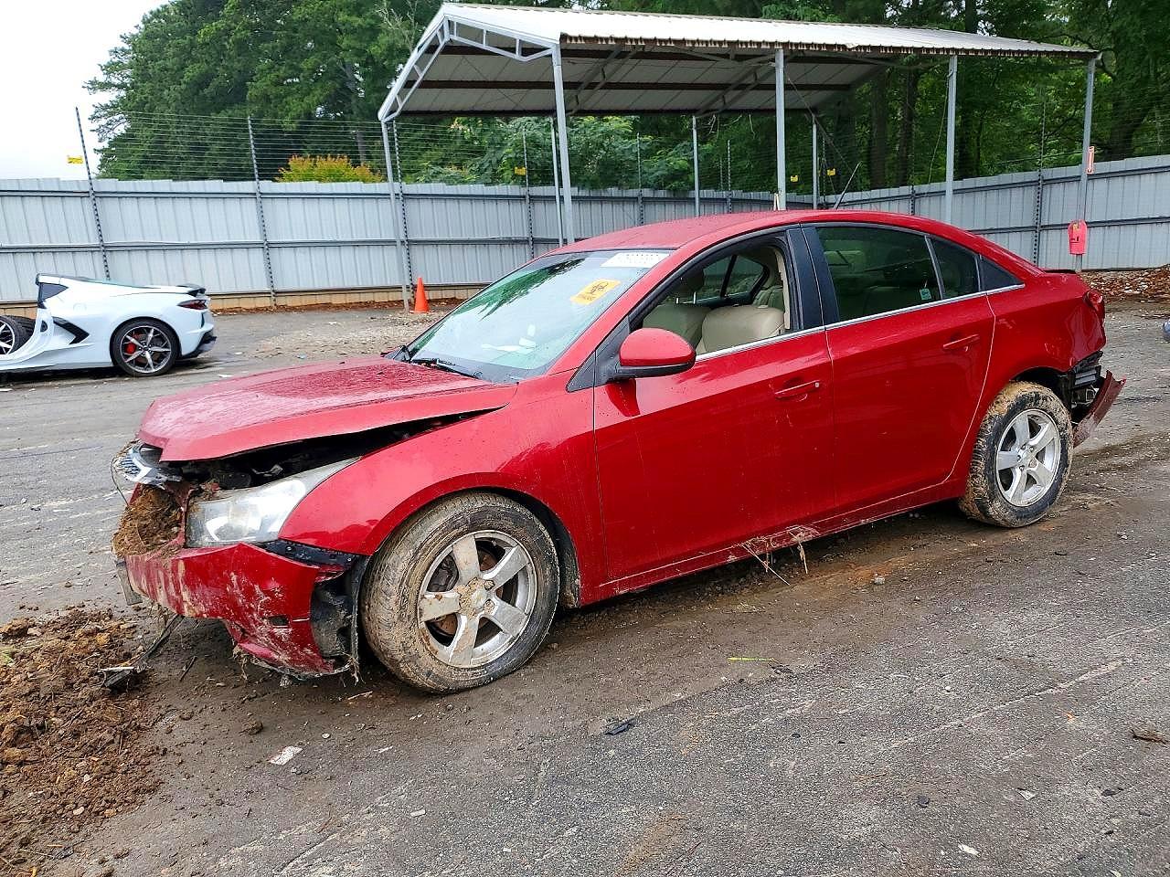 2011 Chevrolet Cruze 2LT, VIN 1G1PG5S95B7219347 — Перед