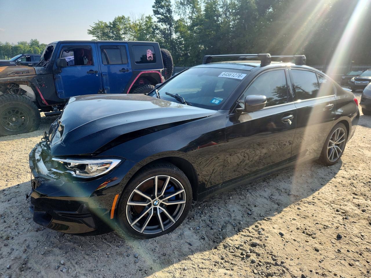 2020 BMW 3 Series 330i xDrive, VIN 3MW5R7J0XL8B08832 — Front end