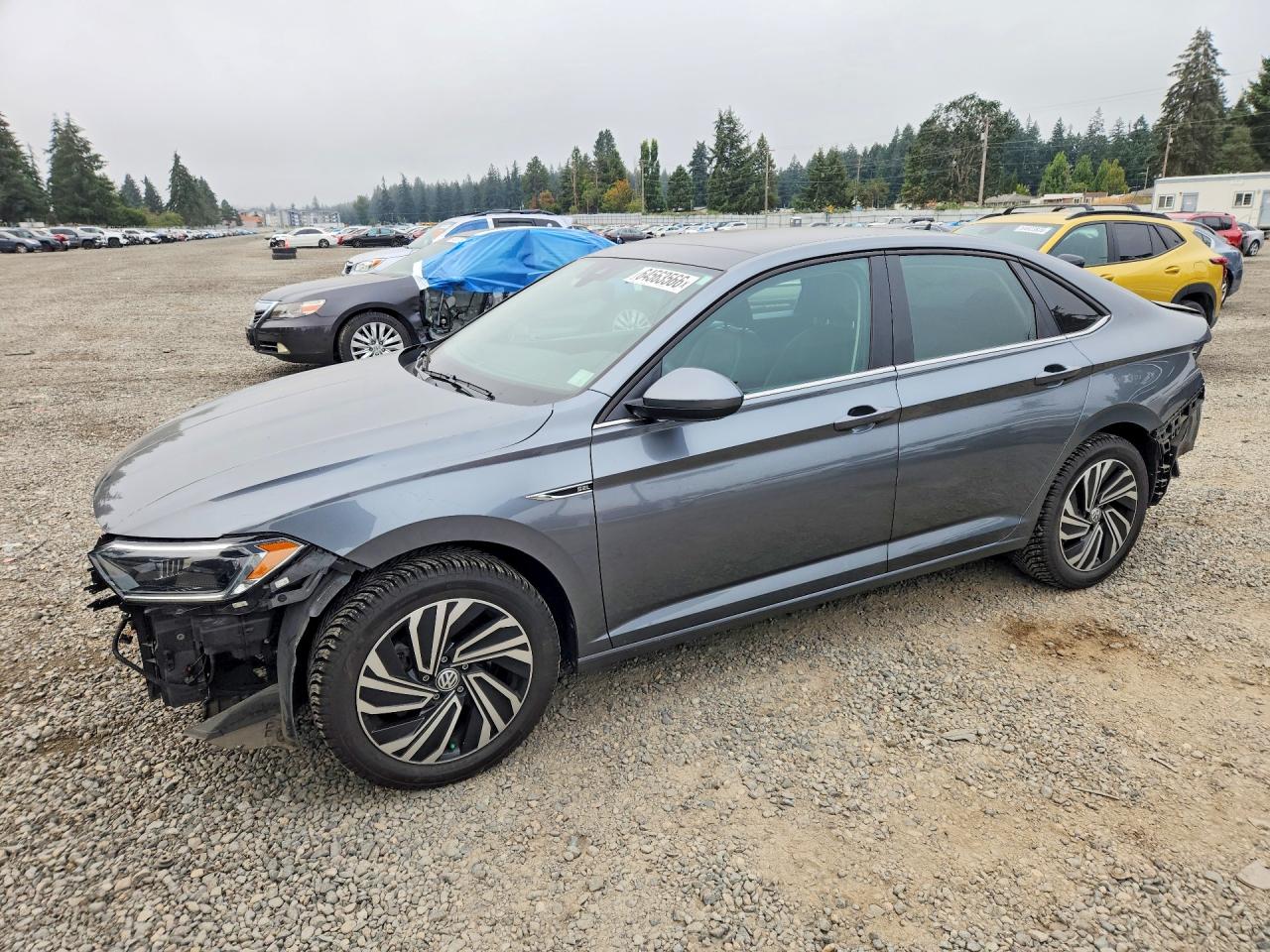 2020 Volkswagen Jetta SEL, VIN 3VWEB7BU0LM021275 — Front end