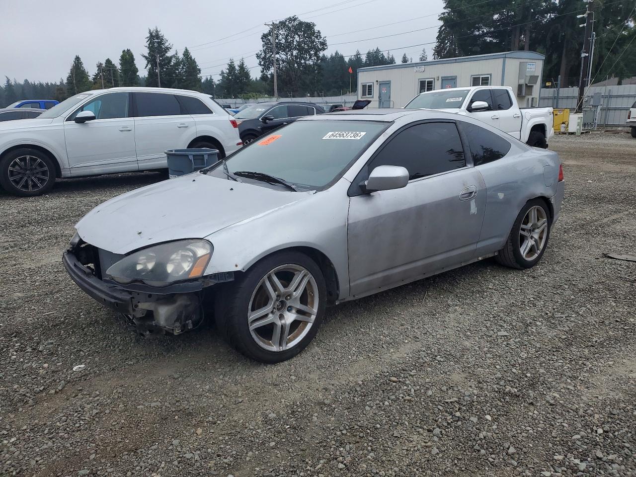 2004 Acura RSX, VIN JH4DC538X4S006663 — Stripped