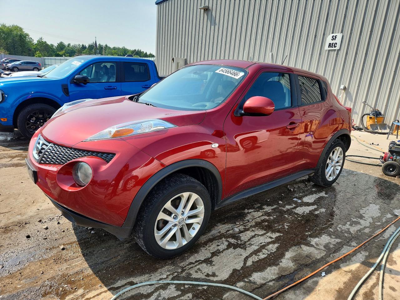 2012 Nissan Juke SL, VIN JN8AF5MR6CT108753 — Rear end