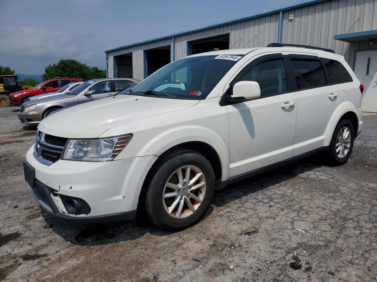 2014 Dodge Journey SXT, VIN 3C4PDDBG7ET127942 — Механическое