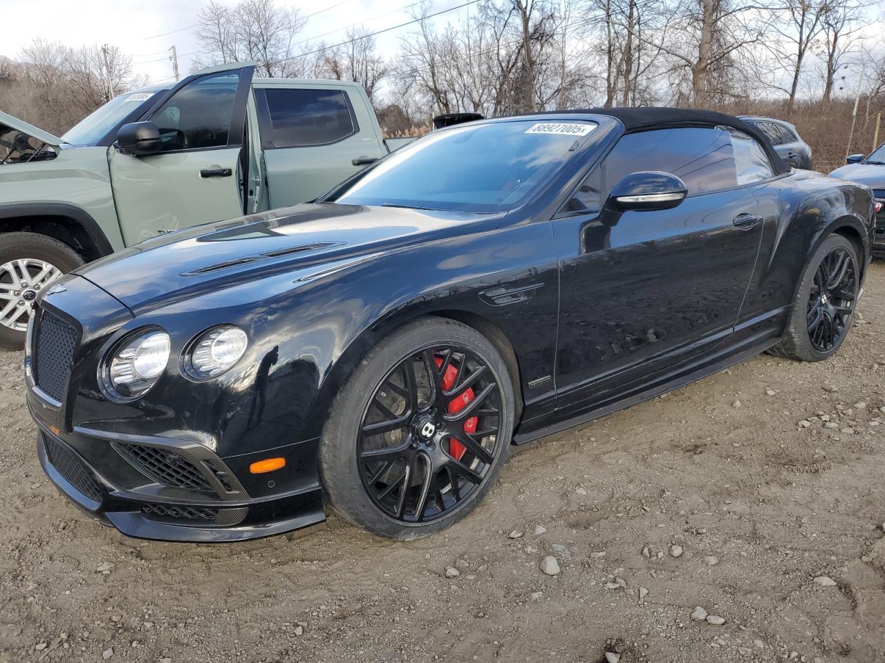 2018 Bentley Continental GT GT Supersports, VIN SCBGB3ZA5JC067377 — Water / flood