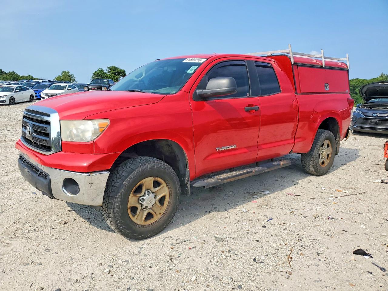 2011 Toyota Tundra, VIN 5TFUM5F16BX023358 — Rear end