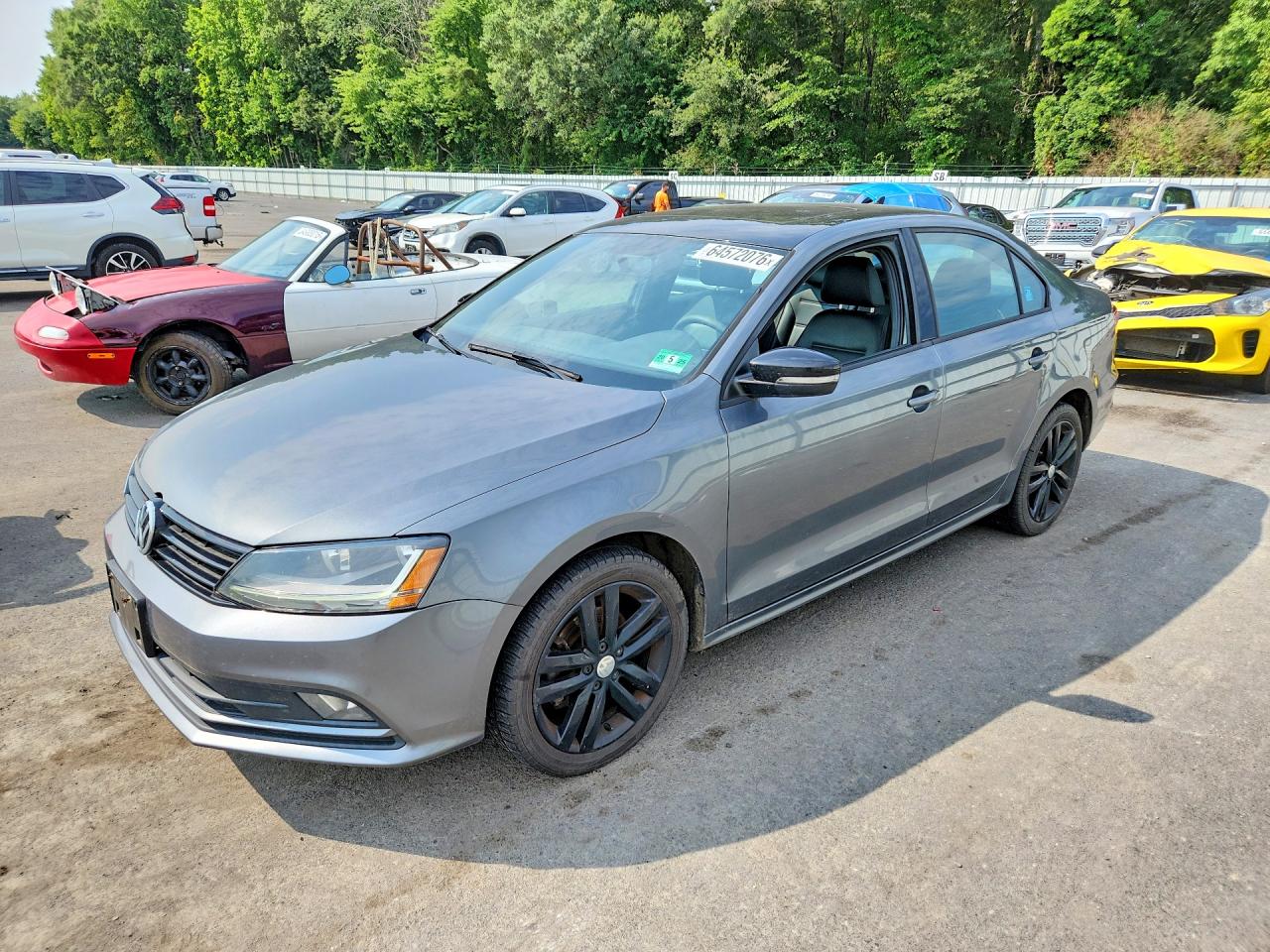 2018 Volkswagen Jetta SE Sport, VIN 3VWD17AJ4JM219618 — Rear end
