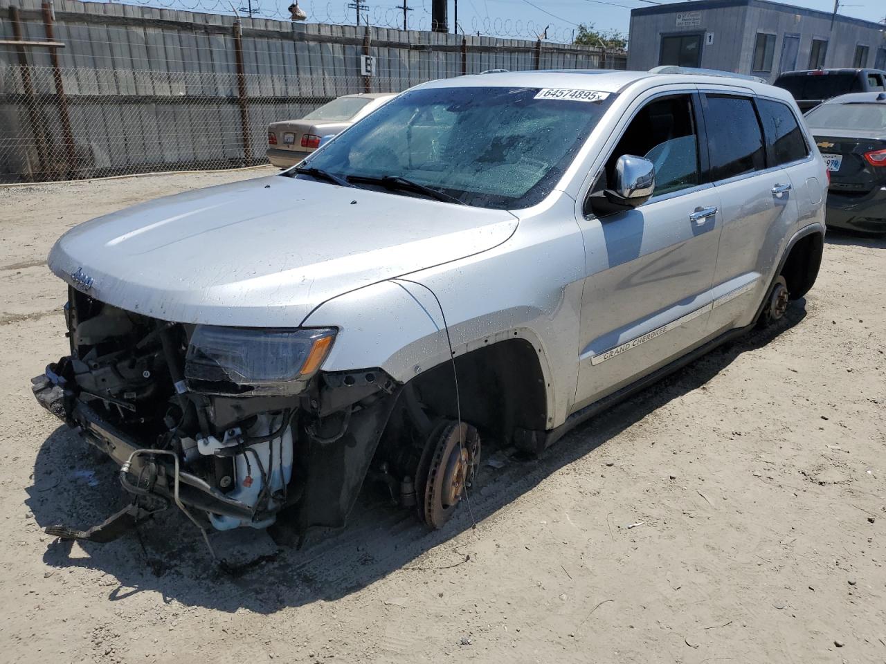 2011 Jeep Grand Cherokee Overland, VIN 1J4RR6GT2BC608582 — Stripped