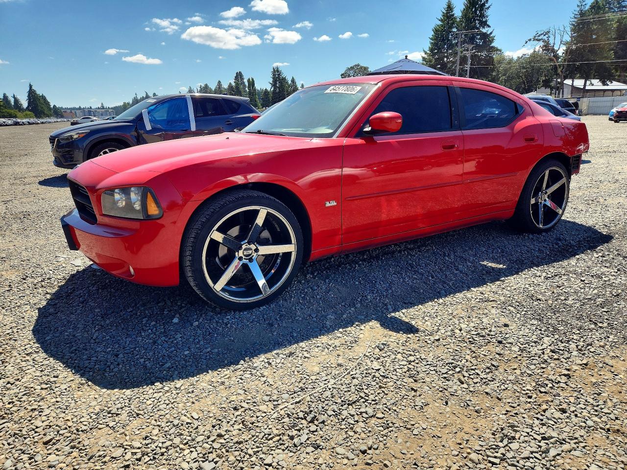 2010 Dodge Charger SXT, VIN 2B3CA3CV8AH253617 — Rear end
