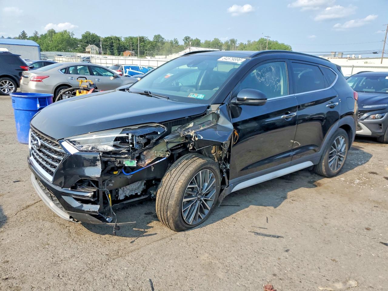 2019 Hyundai Tucson SEL, VIN KM8J3CAL0KU025915 — Перед