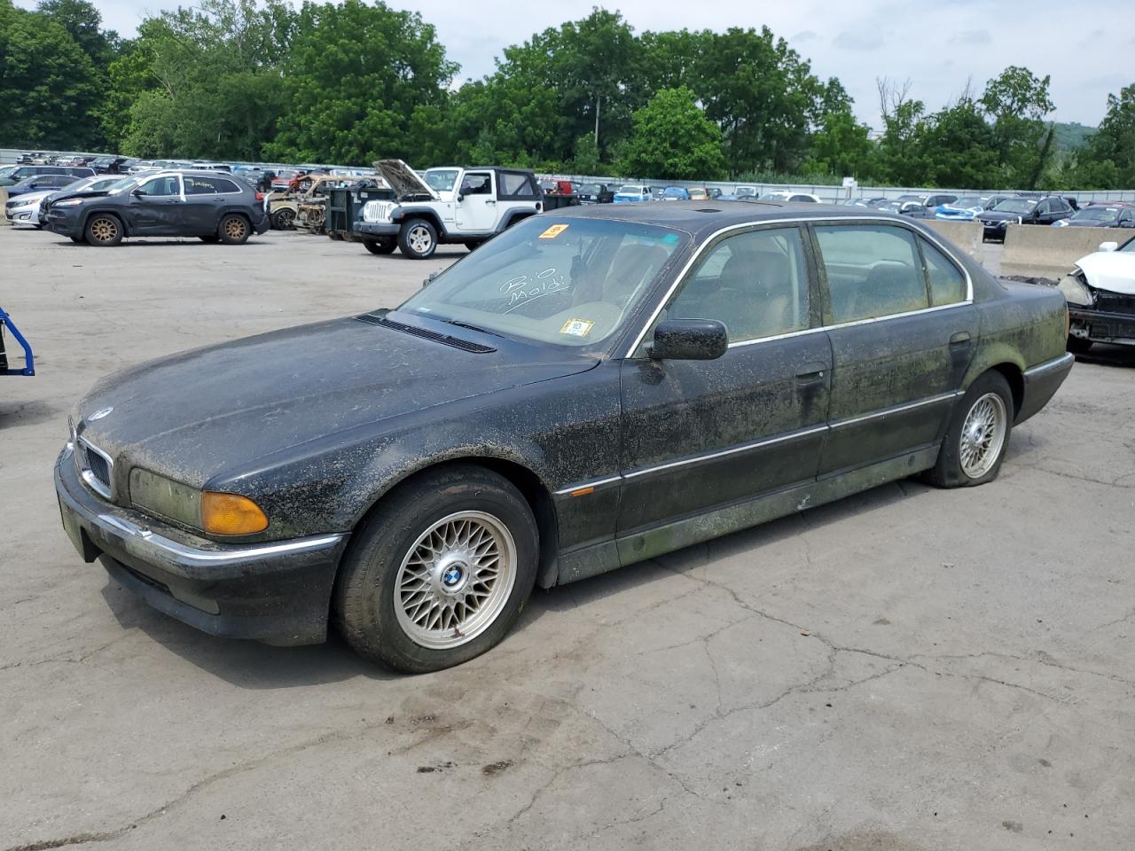 1997 BMW 7 Series 740iL, VIN WBAGJ8328VDM00294 — Front end
