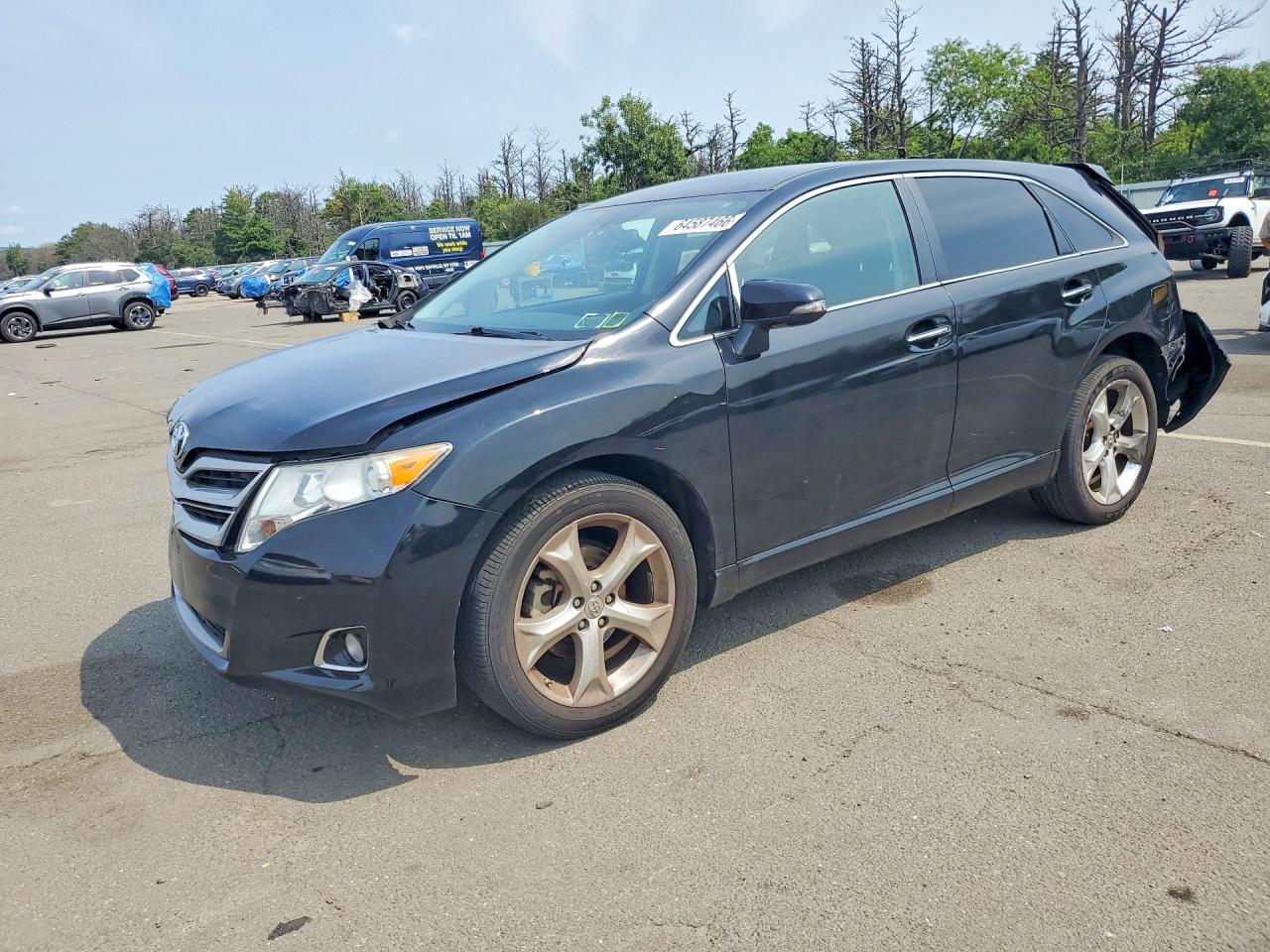 2013 Toyota Venza LE, VIN 4T3BK3BB0DU085328 — Зад