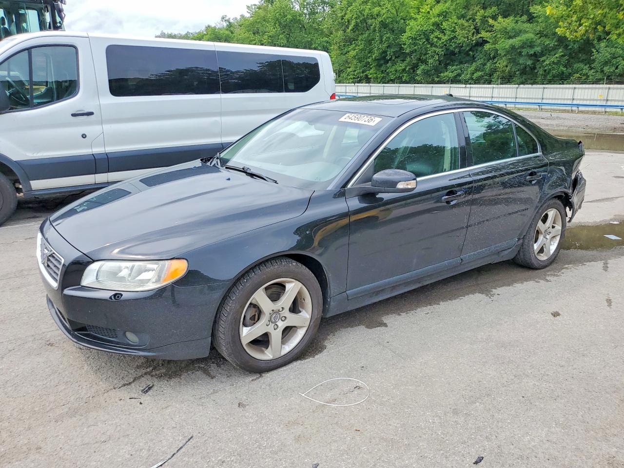 2009 Volvo S80 I6 Turbo, VIN YV1AH992091091035 — Rear end