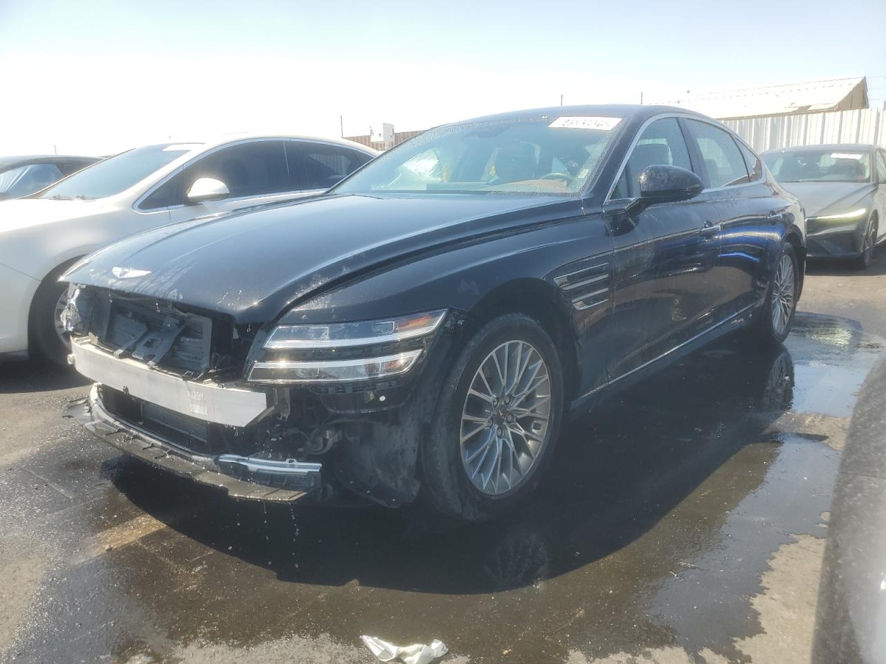 2023 Genesis G80 2.5T, VIN KMTGB4SC2PU194915 — Front end