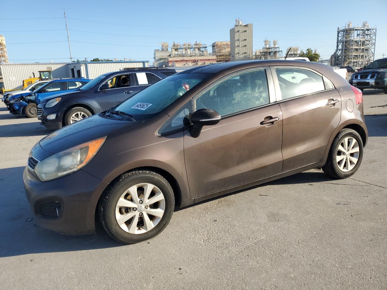 2013 Kia Rio SX, VIN KNADN5A33D6208348 — Water / flood