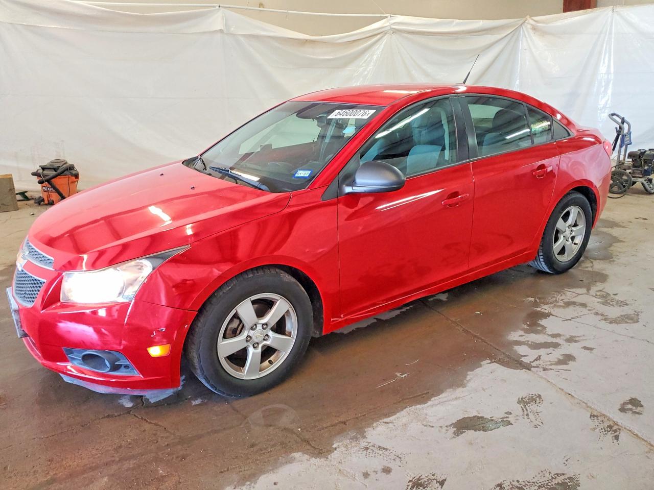 2014 Chevrolet Cruze LS, VIN 1G1PA5SH6E7191779 — Side