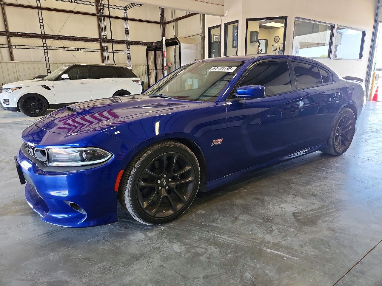 2021 Dodge Charger Scat Pack, VIN 2C3CDXGJ9MH648743 — Front end