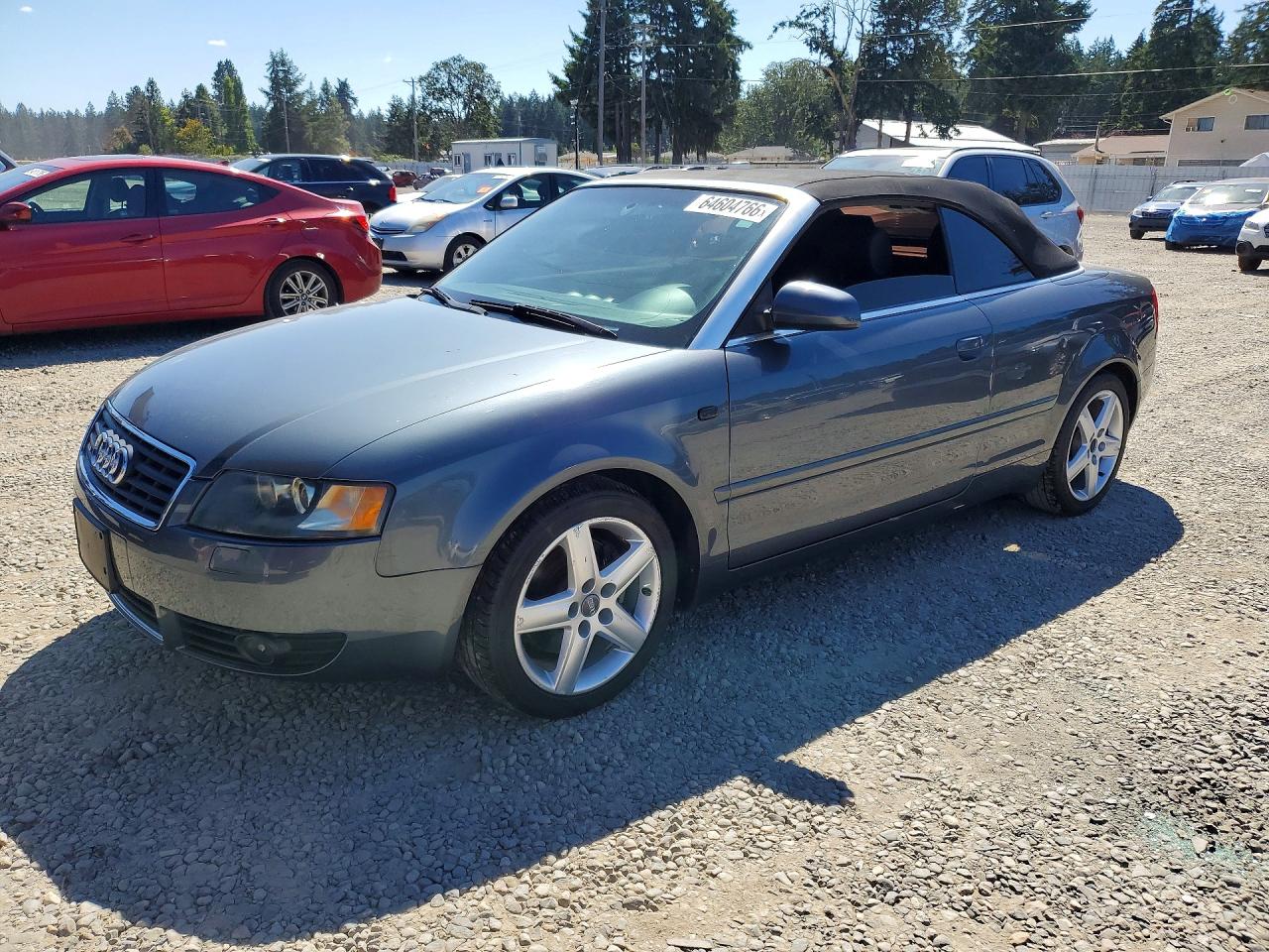 2004 Audi A4 3.0L, VIN WAUDT48H04K016684 — Механическое
