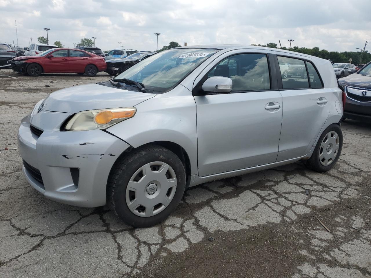 2010 Scion xD, VIN JTKKU4B49AJ053286 — Rear end