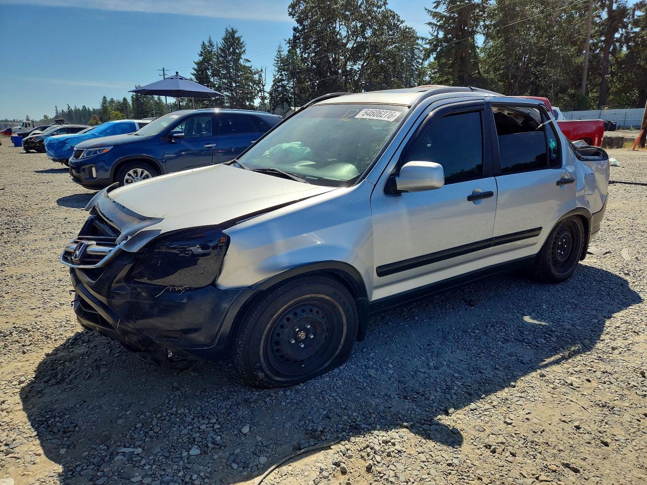 2002 Honda CR-V EX, VIN JHLRD77822C015183 — Rollover