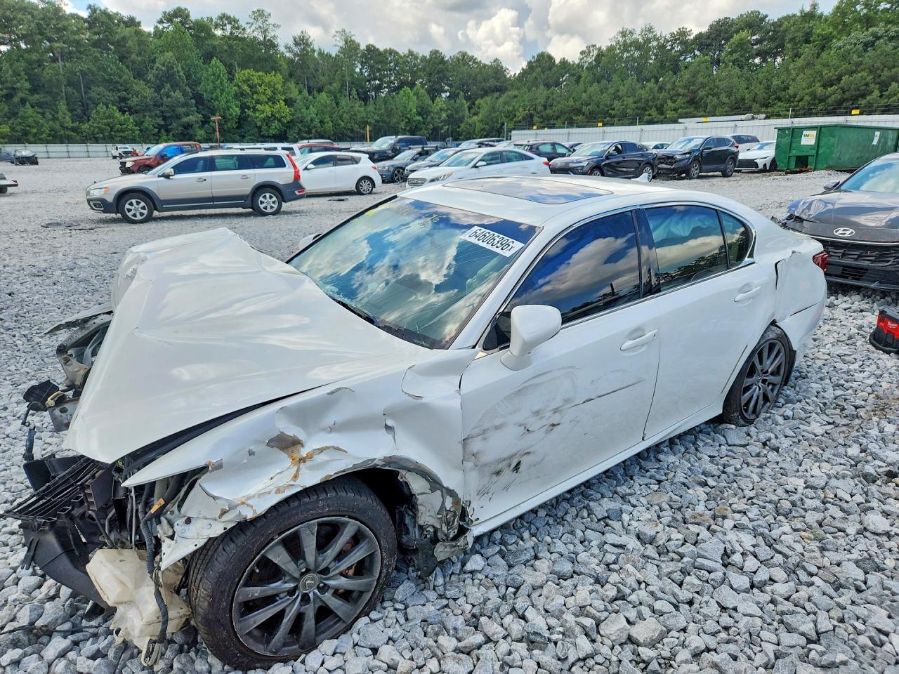 2013 Lexus GS 350, VIN JTHCE1BL7D5006638 — Front end