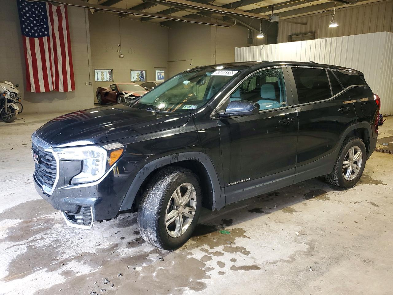 2022 GMC Terrain SLE, VIN 3GKALTEV3NL177397 — Front end
