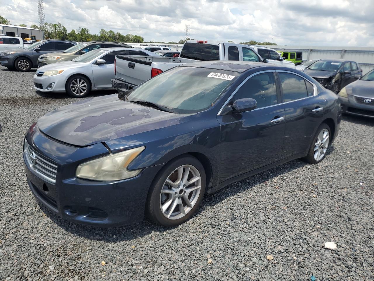 2012 Nissan Maxima SV, VIN 1N4AA5AP0CC836121 — Перед