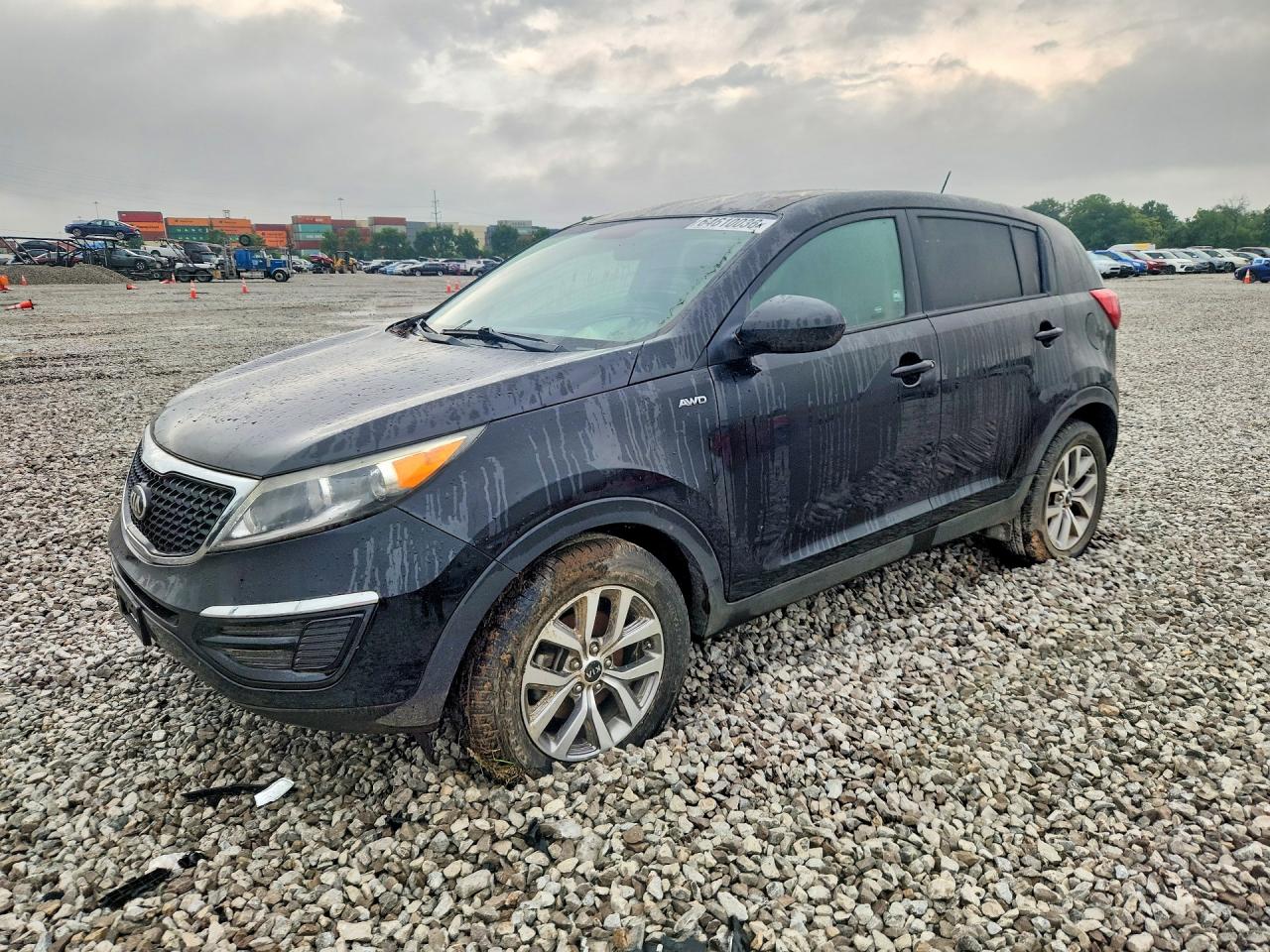 2016 Kia Sportage LX, VIN KNDPBCAC6G7850560 — Механическое