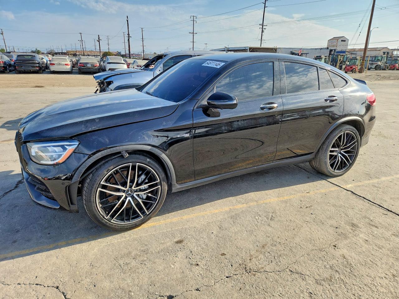 2021 Mercedes-Benz GLC 43 AMG, VIN W1N0J6EBXMF920739 — Front end