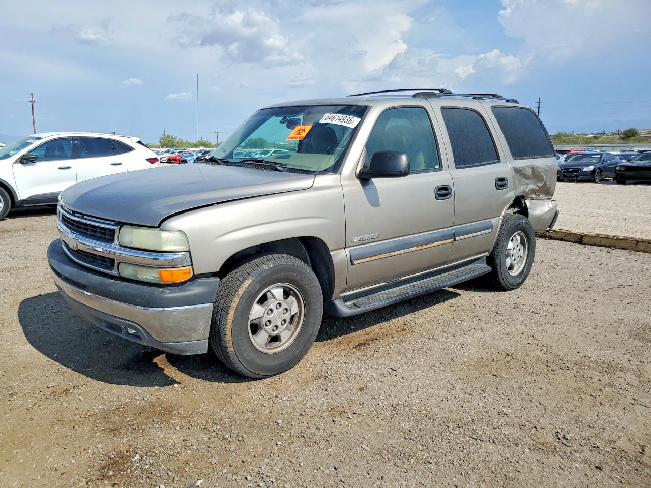 2003 Chevrolet Tahoe LS, VIN 1GNEC13V93R134930 — Rear end